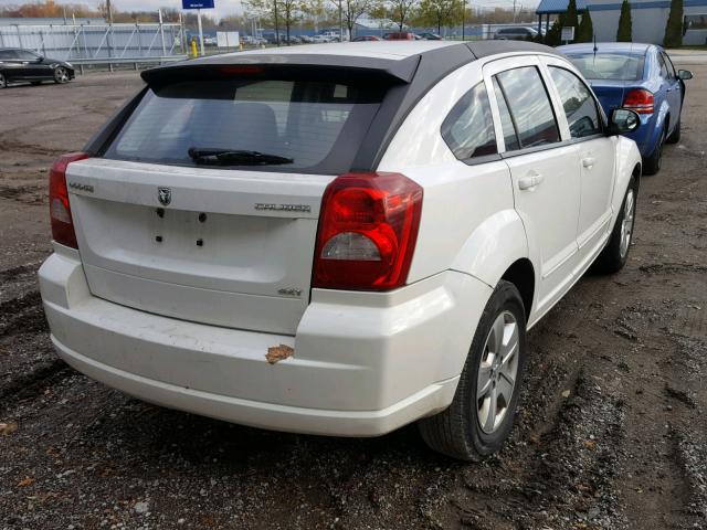 1B3HB48AX9D241184 - 2009 DODGE CALIBER SX WHITE photo 4