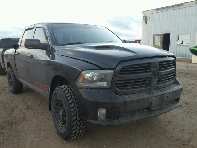 1C6RR7MT3DS525548 - 2013 RAM 1500 SPORT BLACK photo 1