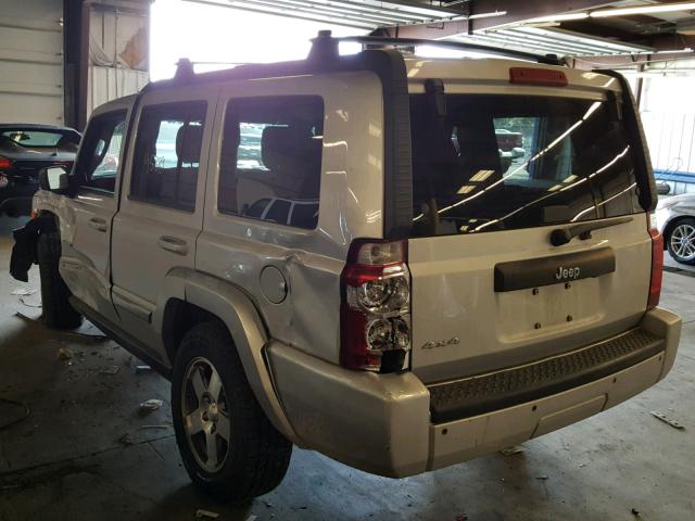 1J4RG4GK6AC129615 - 2010 JEEP COMMANDER Gümüş foto 3