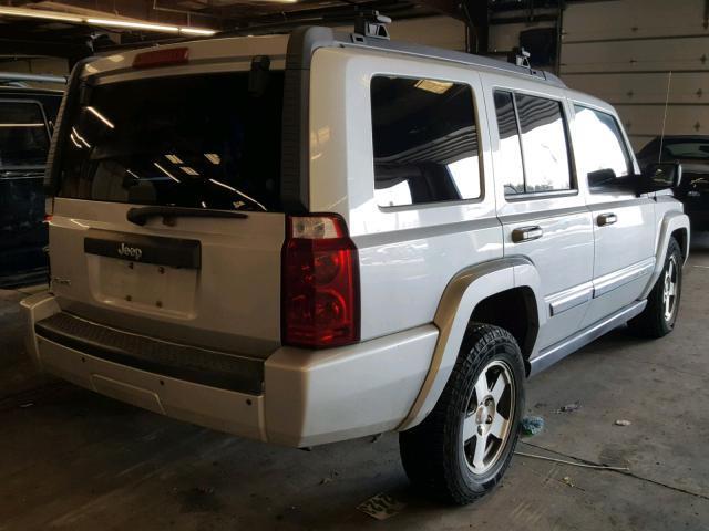 1J4RG4GK6AC129615 - 2010 JEEP COMMANDER Gümüş foto 4