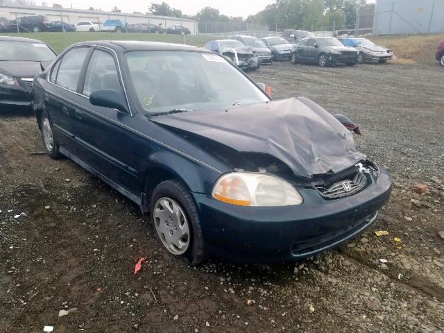 2HGEJ8644VH546073 - 1997 HONDA CIVIC EX GREEN photo 1