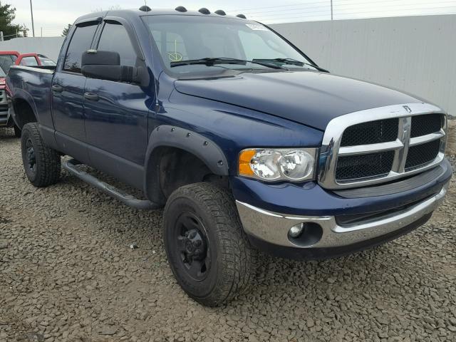 3D7KS28D15G829741 - 2005 DODGE RAM 2500 S BLUE photo 1