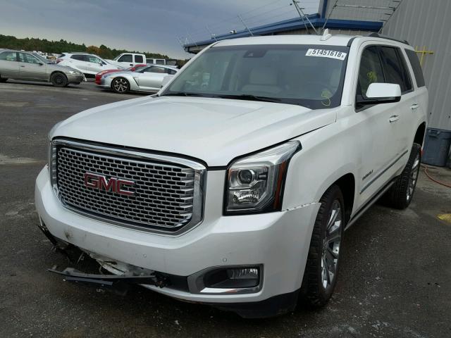 1GKS2CKJ3GR239451 - 2016 GMC YUKON DENA WHITE photo 2