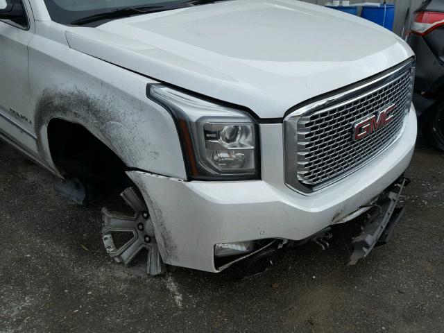 1GKS2CKJ3GR239451 - 2016 GMC YUKON DENA WHITE photo 9