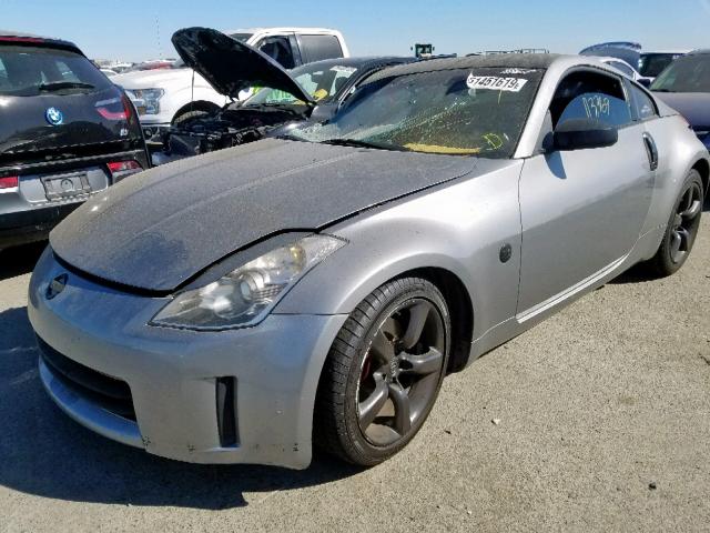 JN1AZ34D96M312654 - 2006 NISSAN 350Z COUPE GRAY photo 2