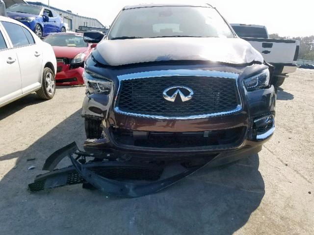 5N1DL0MN4LC506511 - 2020 INFINITI QX60 LUXE BROWN photo 9