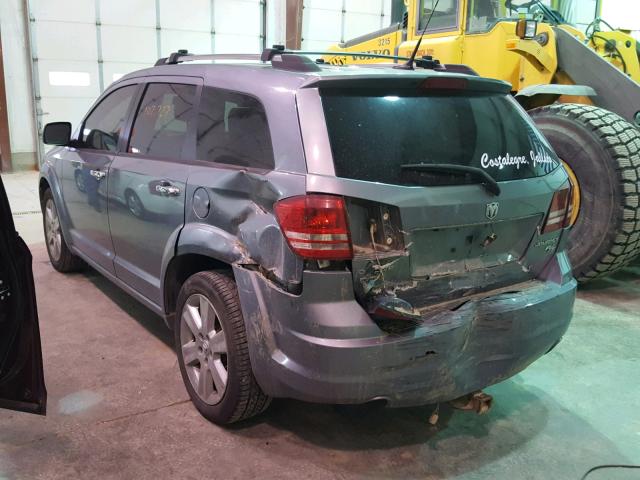 3D4PH9FV1AT206448 - 2010 DODGE JOURNEY R/ GRAY photo 3