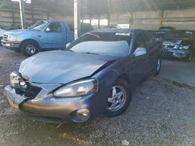 2G2WS522141278677 - 2004 PONTIAC GRAND PRIX Մոխրագույն լուսանկար 2