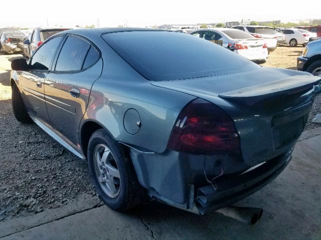2G2WS522141278677 - 2004 PONTIAC GRAND PRIX Մոխրագույն լուսանկար 3