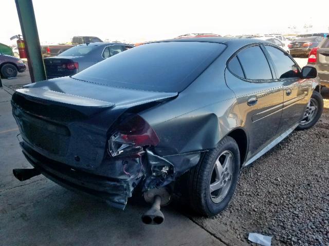 2G2WS522141278677 - 2004 PONTIAC GRAND PRIX Մոխրագույն լուսանկար 4