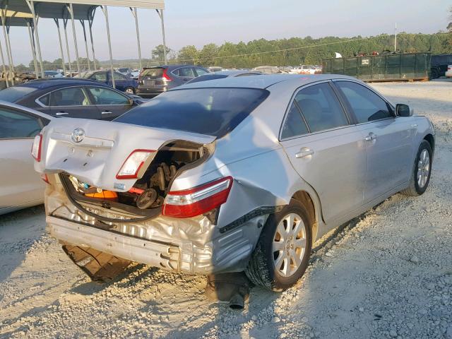 4T1BB46K99U067894 - 2009 TOYOTA CAMRY HYBR SILVER photo 4