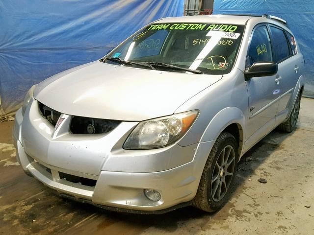 5Y2SL62844Z430931 - 2004 PONTIAC VIBE SILVER photo 2