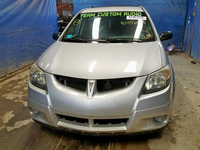 5Y2SL62844Z430931 - 2004 PONTIAC VIBE SILVER photo 9