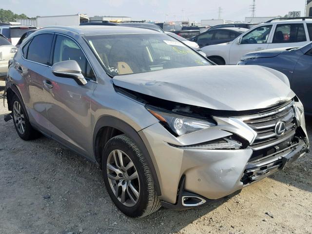 JTJYARBZ8G2048471 - 2016 LEXUS NX 200T SILVER photo 1