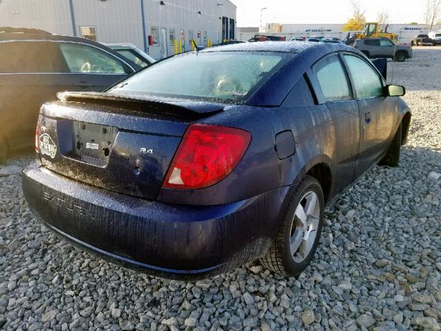 1G8AW18B47Z133343 - 2007 SATURN ION LEVEL BLUE photo 4