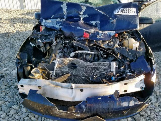 1G8AW18B47Z133343 - 2007 SATURN ION LEVEL BLUE photo 7