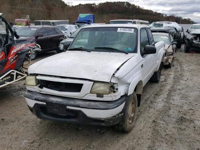 4F4YR16U82TM09557 - 2002 MAZDA B3000 CAB WHITE photo 2