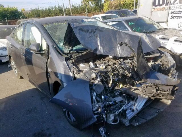 JTDKARFP9J3085614 - 2018 TOYOTA PRIUS PRIM 石墨色 照片 1