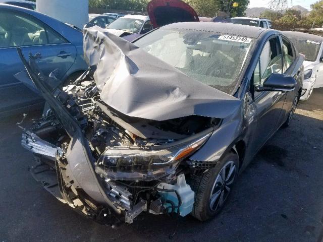 JTDKARFP9J3085614 - 2018 TOYOTA PRIUS PRIM 石墨色 照片 2