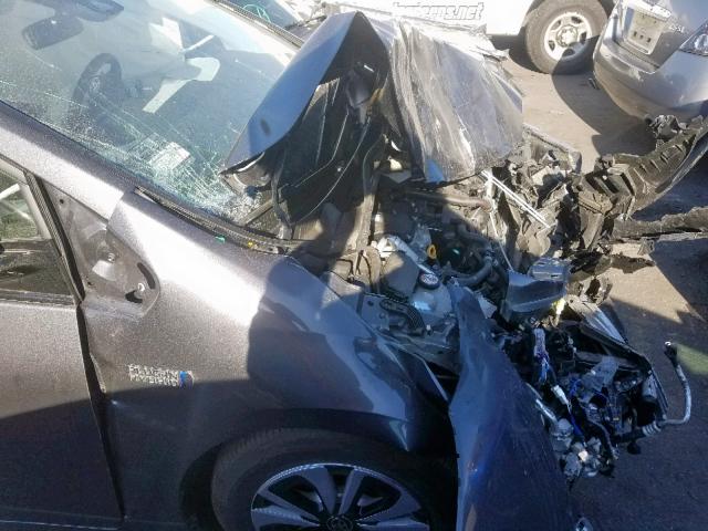 JTDKARFP9J3085614 - 2018 TOYOTA PRIUS PRIM 石墨色 照片 9