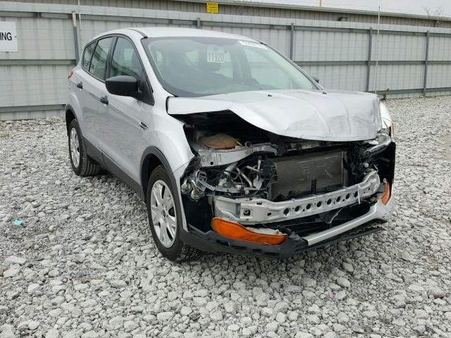 1FMCU0F77DUD35837 - 2013 FORD ESCAPE S SILVER photo 1