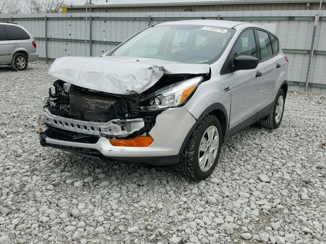 1FMCU0F77DUD35837 - 2013 FORD ESCAPE S SILVER photo 2