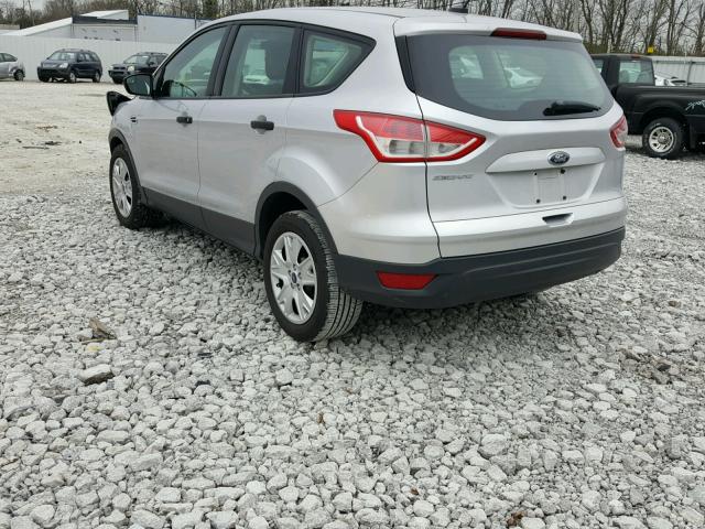 1FMCU0F77DUD35837 - 2013 FORD ESCAPE S SILVER photo 3