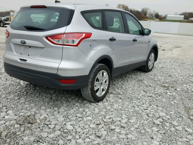 1FMCU0F77DUD35837 - 2013 FORD ESCAPE S SILVER photo 4