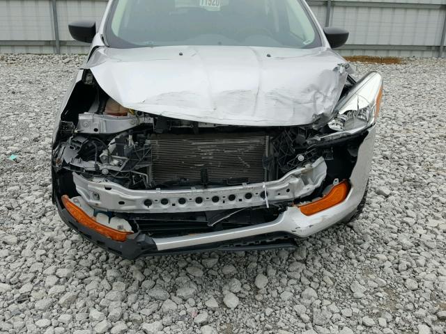 1FMCU0F77DUD35837 - 2013 FORD ESCAPE S SILVER photo 9