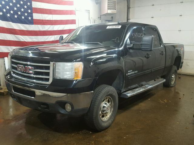 1GTHK23648F151439 - 2008 GMC SIERRA K25 BLACK photo 2