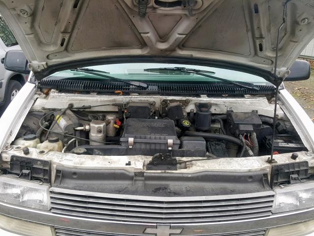 1GCDM19W1VB232976 - 1997 CHEVROLET ASTRO WHITE photo 7