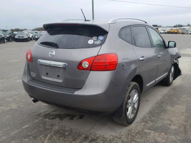 JN8AS5MT0FW668827 - 2015 NISSAN ROGUE SELE GRAY photo 4