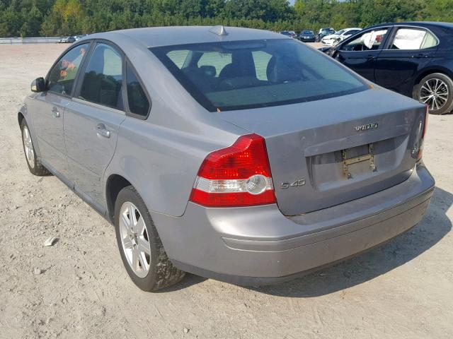 YV1MS382162168742 - 2006 VOLVO S40 2.4I GRAY photo 3