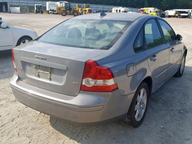 YV1MS382162168742 - 2006 VOLVO S40 2.4I GRAY photo 4