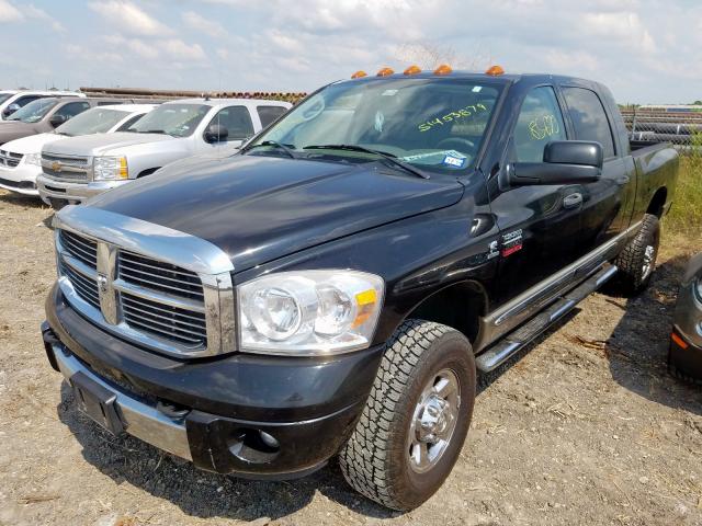 3D3KS29A98G146244 - 2008 DODGE RAM 2500 BLACK photo 2