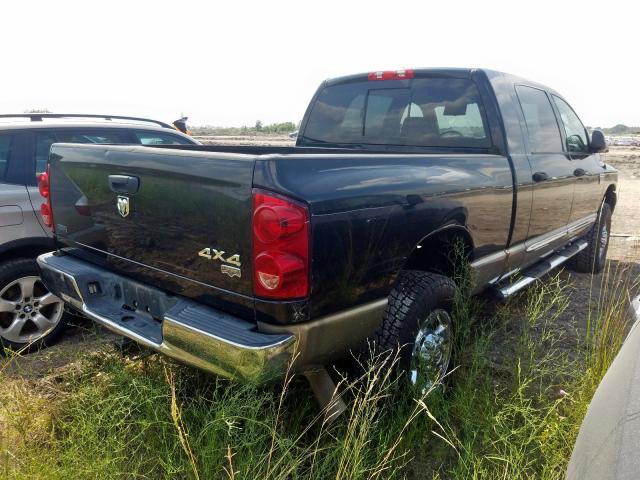 3D3KS29A98G146244 - 2008 DODGE RAM 2500 BLACK photo 4