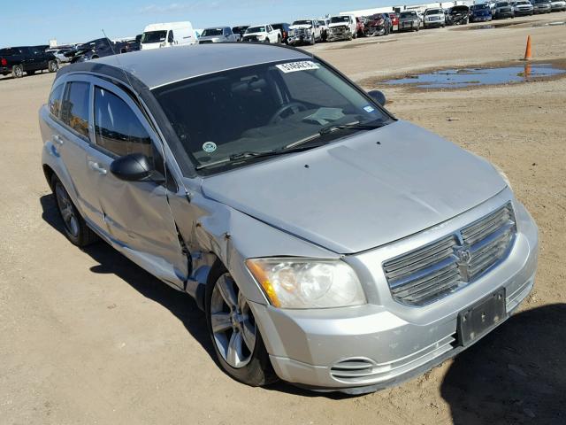 1B3CB4HA1AD650642 - 2010 DODGE CALIBER SX SILVER photo 1