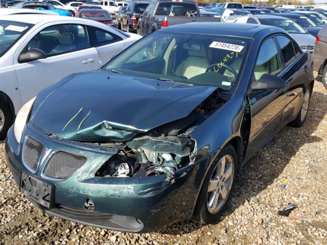 1G2ZH558464113970 - 2006 PONTIAC G6 GT GREEN photo 2