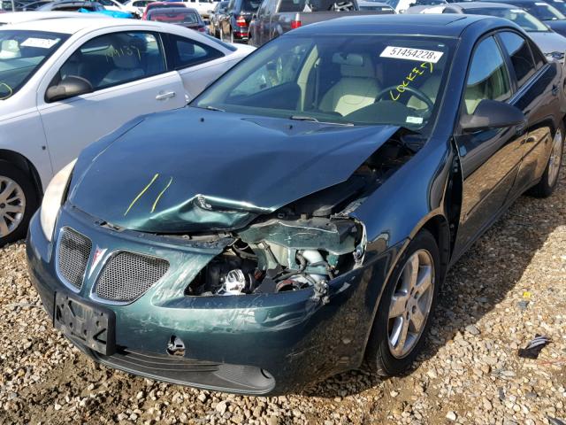 1G2ZH558464113970 - 2006 PONTIAC G6 GT GREEN photo 9