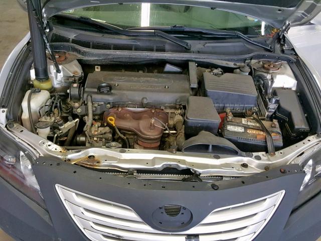 4T1BE46K59U343706 - 2009 TOYOTA CAMRY BASE SILVER photo 7