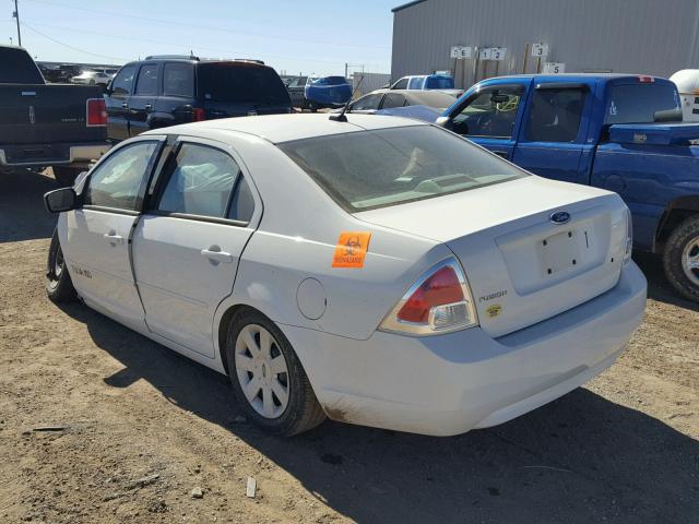 3FAHP06Z19R163635 - 2009 FORD FUSION S WHITE photo 3