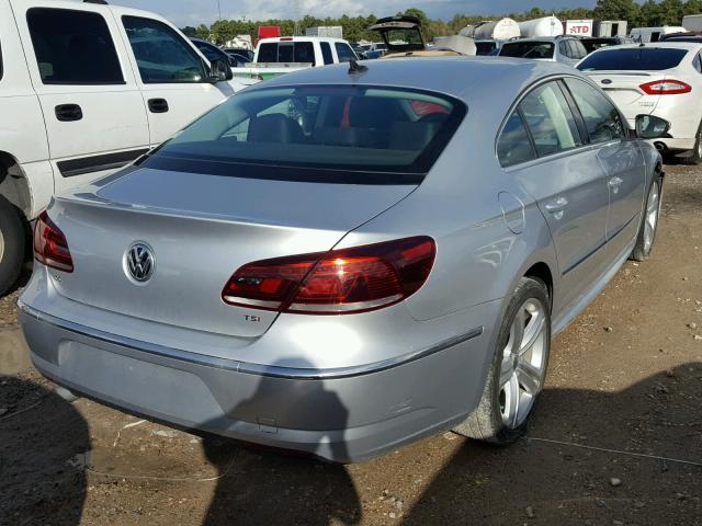 WVWBN7AN7GE501445 - 2016 VOLKSWAGEN CC BASE SILVER photo 4