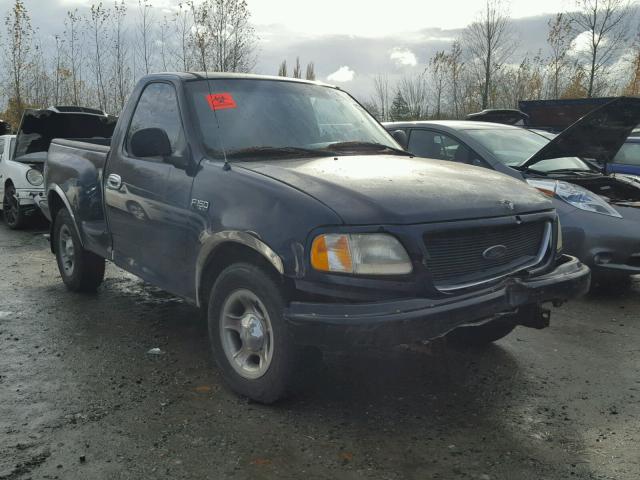 2FTRF07274CA01805 - 2004 FORD F-150 HERI BLUE photo 1