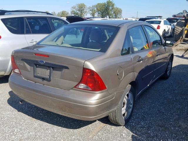 1FAFP34PX3W335336 - 2003 FORD FOCUS SE TAN photo 4