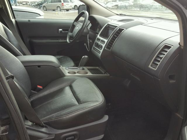 2FMDK49C07BA74619 - 2007 FORD EDGE SEL P BLACK photo 5