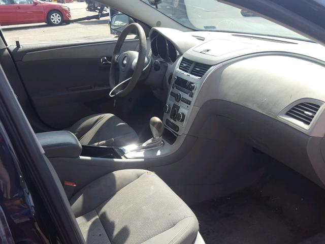 1G1ZB5EB5AF227023 - 2010 CHEVROLET MALIBU LS 黑色 照片 5