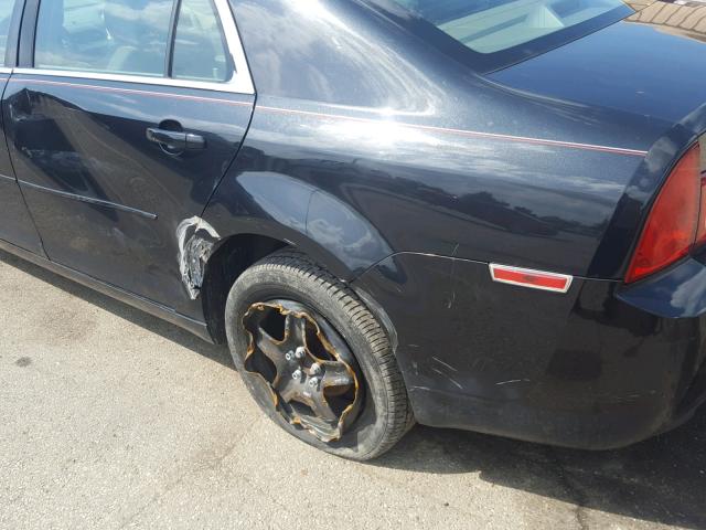 1G1ZB5EB5AF227023 - 2010 CHEVROLET MALIBU LS 黑色 照片 9