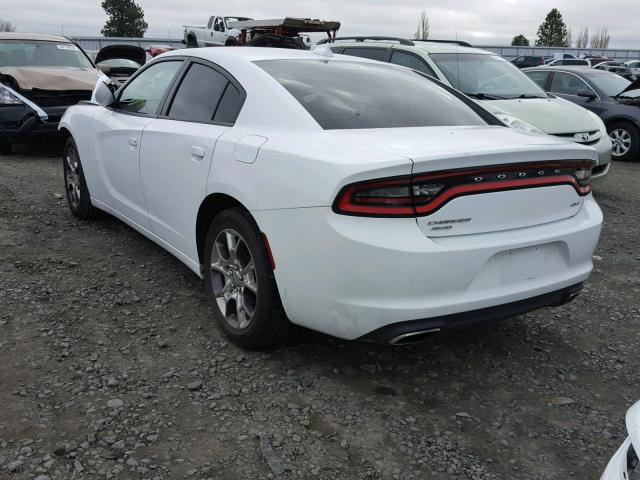 2C3CDXJG5GH281955 - 2016 DODGE CHARGER SX WHITE photo 3