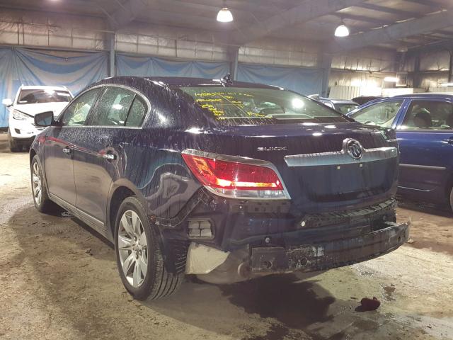 1G4GC5GG2AF137795 - 2010 BUICK LACROSSE C BLUE photo 3