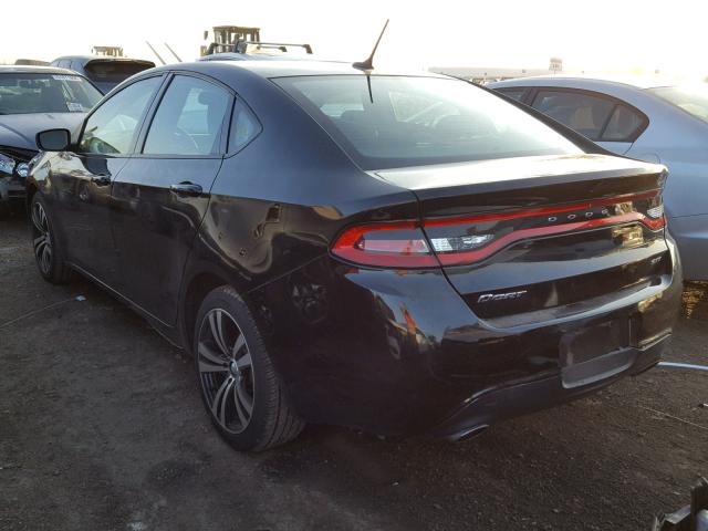 1C3CDFBA9DD300584 - 2013 DODGE DART SXT BLACK photo 3